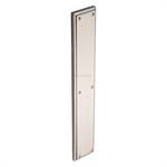 Heritage Brass Fingerplate in Satin Nickel