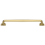 Durham Door Pull Handle in Polished Brass