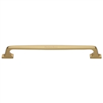 Durham Door Pull Handle in Satin Brass