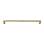 Pyramid Door Pull Handle in Antique Brass