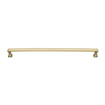 Pyramid Door Pull Handle in Polished Brass