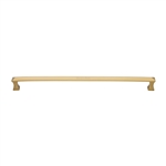 Pyramid Door Pull Handle in Satin Brass