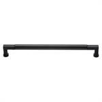 Bauhaus Door Pull Handle in Matt Black