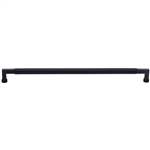 Bauhaus Door Pull Handle in Matt Black