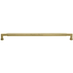 Bauhaus Door Pull Handle in Polished Brass