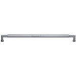 Bauhaus Door Pull Handle in Polished Chrome
