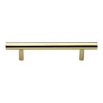 Bar Door Pull Handle in Polished Brass