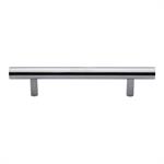 Bar Door Pull Handle in Polished Chrome
