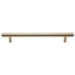Bar Door Pull Handle in Polished Brass