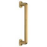 Traditional Large Pull Handle in Satin Brass