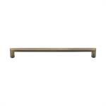 Hexagonal Door Pull Handle in Antique Brass