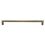 Hexagonal Door Pull Handle in Antique Brass