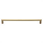 Hexagonal Door Pull Handle in Satin Brass