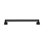 Square Vintage Pull in Matt Bronze