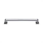 Square Vintage Pull in Polished Chrome