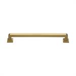 Square Vintage Pull in Satin Brass