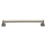 Square Vintage Pull in Satin Nickel