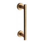 Classic Door Pull Handle in Antique Brass
