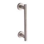 Classic Door Pull Handle in Satin Nickel