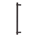 Industrial Door Pull Handle in Matt Bronze