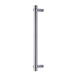 Industrial Door Pull Handle in Polished Chrome