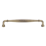 Henley Traditional Door Pull in Antique Brass