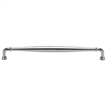 Henley Traditional Door Pull in Polished Nickel Finish