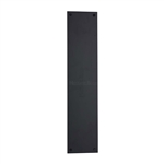 Flat Fingerplate in Matt Black