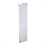 Flat Fingerplate in Polished Chrome
