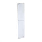 Flat Fingerplate in Satin Chrome
