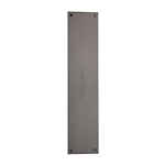 Flat Fingerplate in Matt Bronze