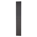 Flat Fingerplate in Matt Bronze