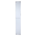 Flat Fingerplate in Polished Chrome