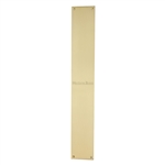 Flat Fingerplate in Satin Brass