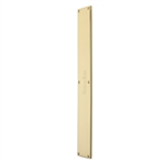 Fingerplate - V741 in Polished Brass