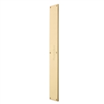Fingerplate - V741 in Satin Brass