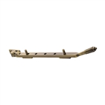 Heritage Brass Casement Window Stay Reeded Design in Antique Brass