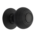 Reeded Cabinet Knob with Base