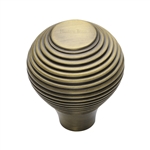 Reeded Cabinet Knob
