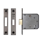3" Deadlock 3 Lever in Matt Bronze
