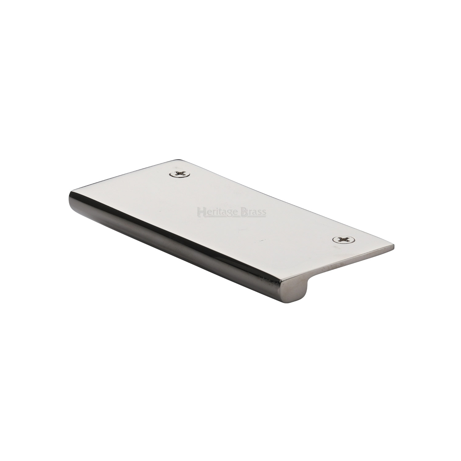 EPT Edge Pull Cabinet Handle in 100 mm - Polished Nickel Finish