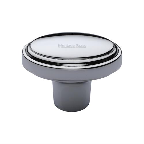Stepped Oval Cabinet Knob