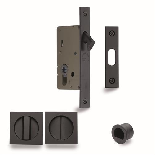 Sliding Lock with Square Privacy Turns