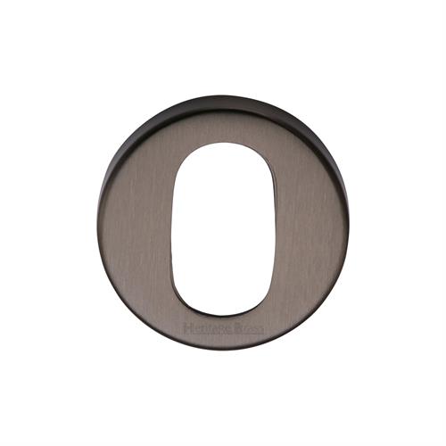 Oval Profile Cylinder Escutcheon Round - V4009