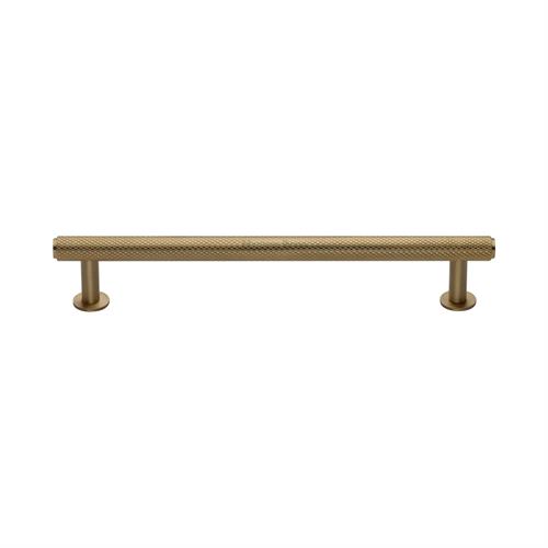 Knurled Cabinet Pull Handle with Rose