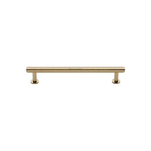Knurled Cabinet Pull Handle with Rose
