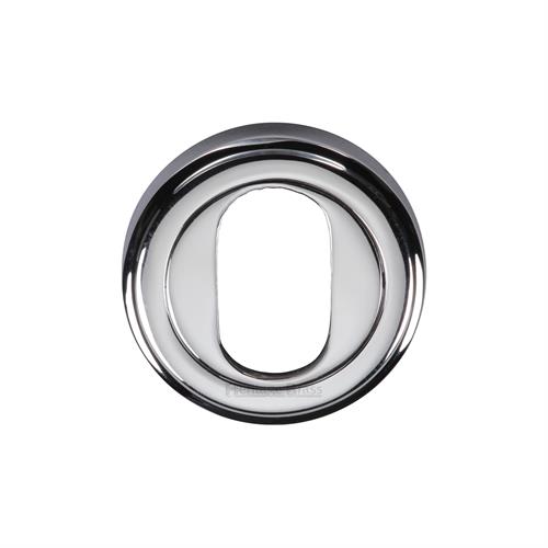 Oval Profile Cylinder Escutcheon Round - V5010