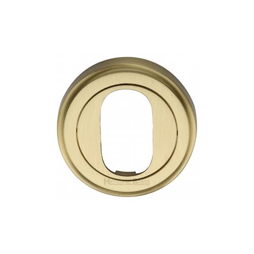 Oval Profile Cylinder Escutcheon Round - V5010