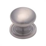 Victorian Round Cabinet Knob with Base